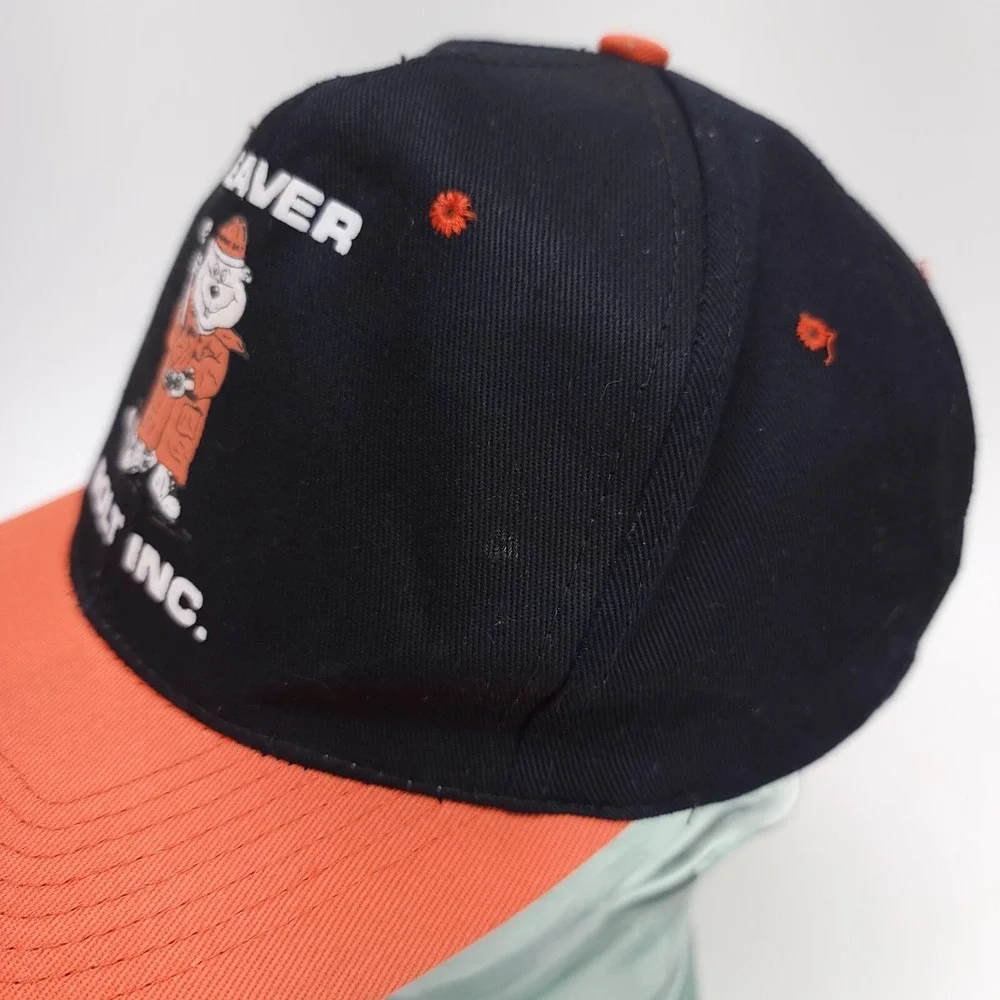 Vintage 90's Beaver Bolt Inc. Adjustable Snapback Hat Cap Oregon State Color Way - Picture 3 of 10
